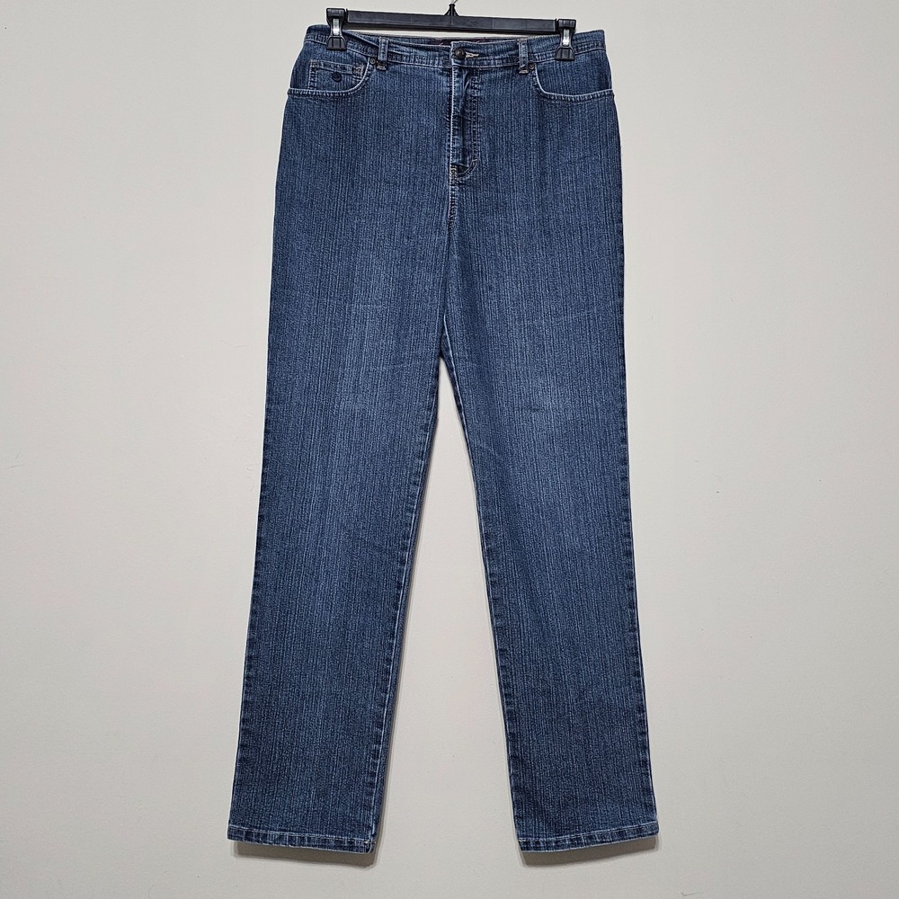 Gloria Vanderbilt Women's Jeans‎ 12 Long Blue 0564